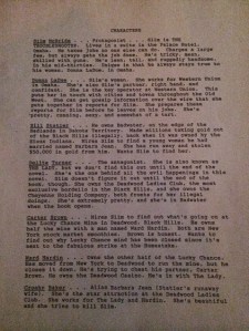 The Troubleshooter character list.